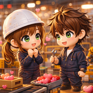 工場勤務、でも恋はフル稼働中2