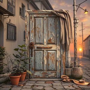 空荡的门-清风歌想