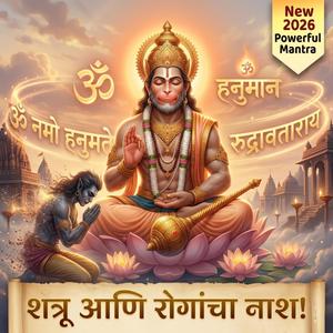 ॐ नमो हनुमते रुद्रावताराय | Hanuman Mantra