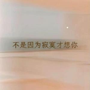 不是因为寂寞才想你