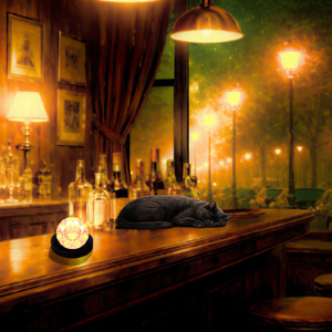 The Cats Golden Nap