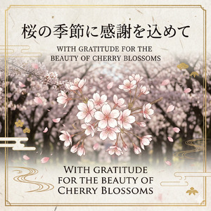 桜の季節に感謝を込めて