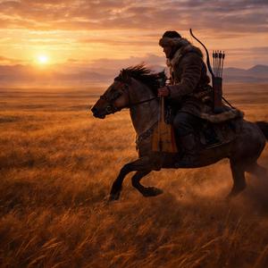 Zandan Khuren (Bay Horse Mongolian/Ordos Folk Song) [Cinematic Music]