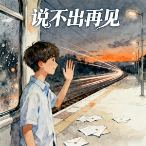 说不出再见(快乐阳光）