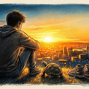 거북이의 단잠