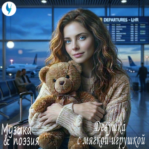 Девушка с мягкой игрушкой