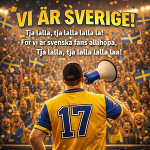 För vi är svenska fans allihopa