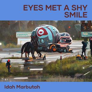 Eyes met a shy smile
