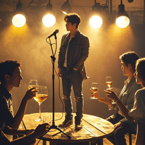 明哥，闪耀出道