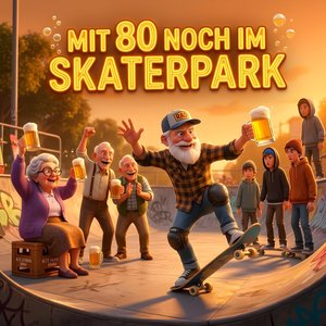Mit 80 Noch Im Skaterpark