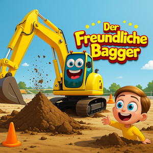 Bagger Bumm Bumm - Ein fröhliches Kinderlied für kleine Bauarbeiter (Standart-Version)