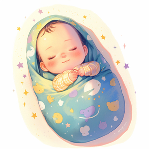 婴儿助眠胎心声嘘声羊水声 (催眠儿童曲)