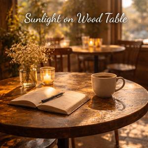 Sunlight on Wood Table