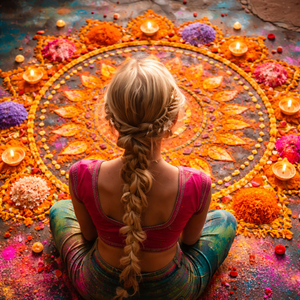 Barsana in Blooming Dust