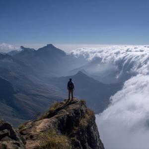 Hiking to the Edge of the Sky