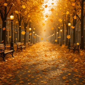 Яскравий листопад