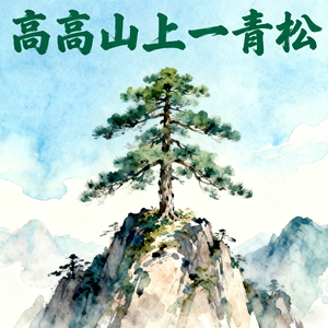 高高山上一青松(快乐阳光)