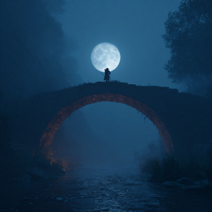 月下无人敢回头