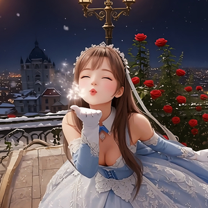 Rose Snow Princess - Castle