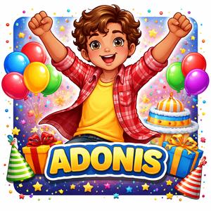 Happy Birthday Adonis