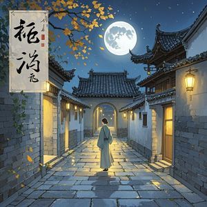 灯火夜幕