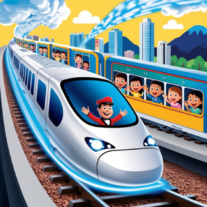 NAIK KERETA CEPAT WOOSH WOOSH