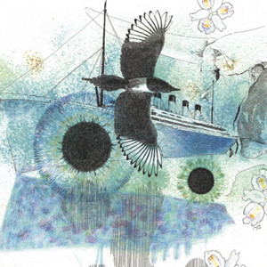 光の中のガラス