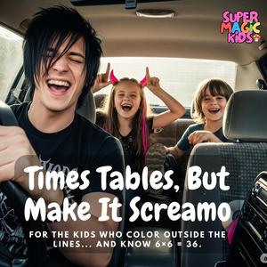 Ten-Count Chaos: The 10 Times Table Fast-Paced Pop Punk Multiplication Songs for Kids
