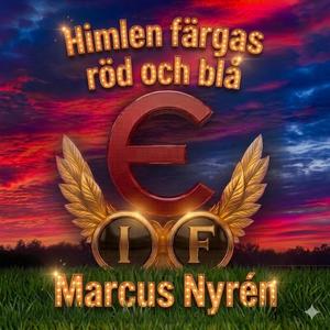 Himlen färgas röd och blå