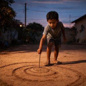 Destino na sola do pé