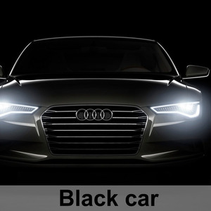 Black car