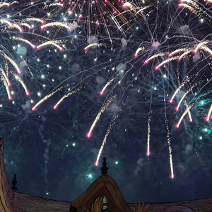 夏夜最后的烟火