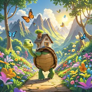 我是一只小乌龟