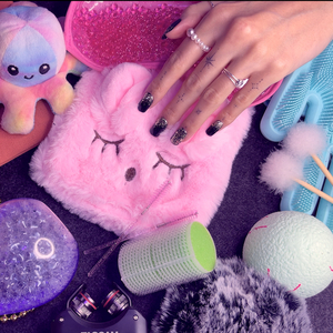 1H Background Asmr - Fidget Toys, Bubbly Timer, Foam Lotion