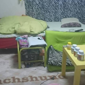 満員電車の中で