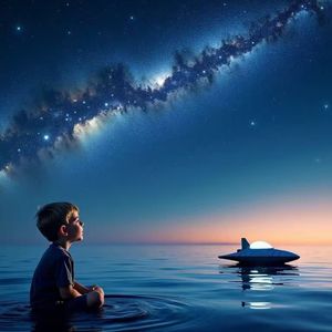 荒野里的银河星