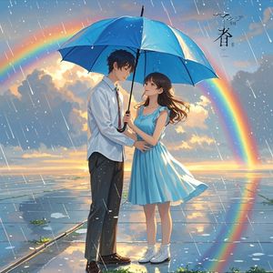 伞下晴空-春天的风