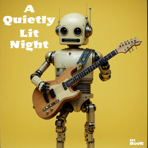 水面に揺れる月