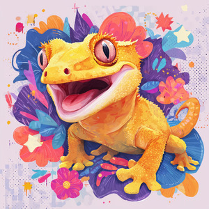 クレステッドゲッコーソング、ぺたぺたナイトさんぽ