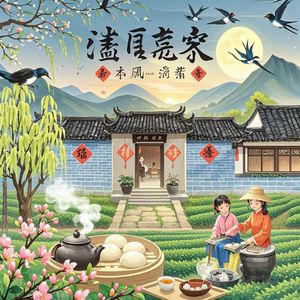 满庭春芳