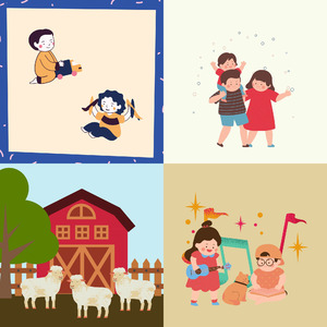 安静的快乐的孩子声音