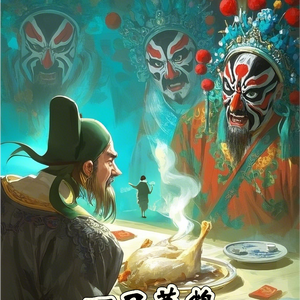 一只蒸鹅