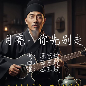 月亮，你先别走