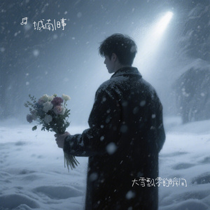 大雪飘零的瞬间