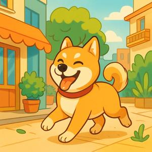 うれしそうな愛犬の一日