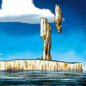 In den Abendhimmel reiten