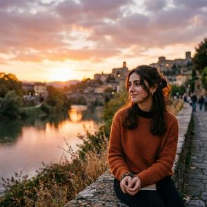 Lacrime di Vetro al Tramonto