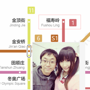 【地铁鬼畜】为1号线50岁生贺而作（Feat.山新&皇贞季）