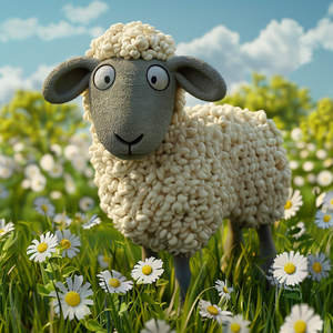 Counting Fluffy Sheep