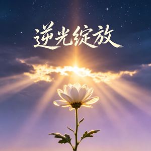 逆光绽放